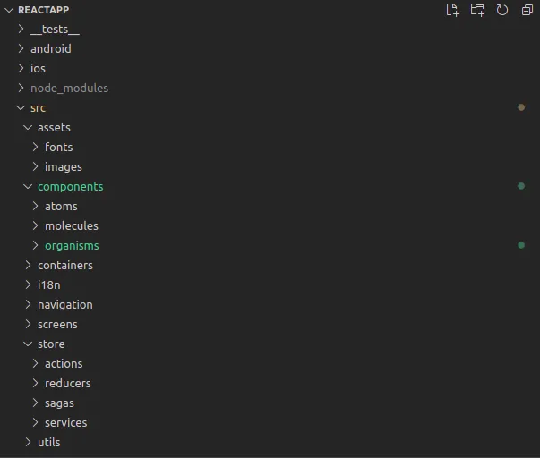 Best Folder Structure for React Native Project