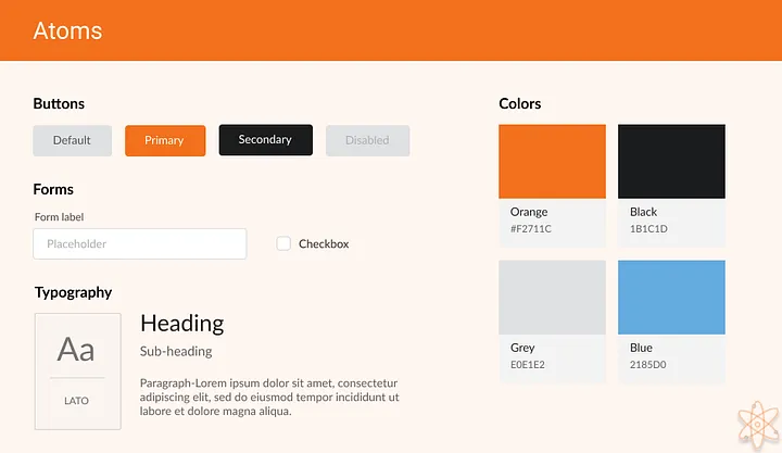 Things every designer should know about Atomic Design